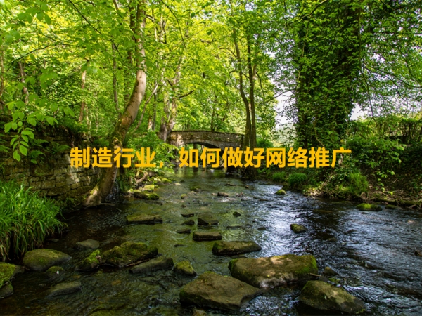 制造行業(yè)，如何做好網(wǎng)絡(luò)推廣？